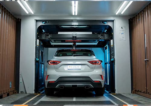 U 파워 — 회사 공식 도메인의 배터리 교환 스테이션 이미지로, 이번 투자금의 핵심 용처인 배터리 교환 솔루션 해외 확장 서사와 직접 연결된다.